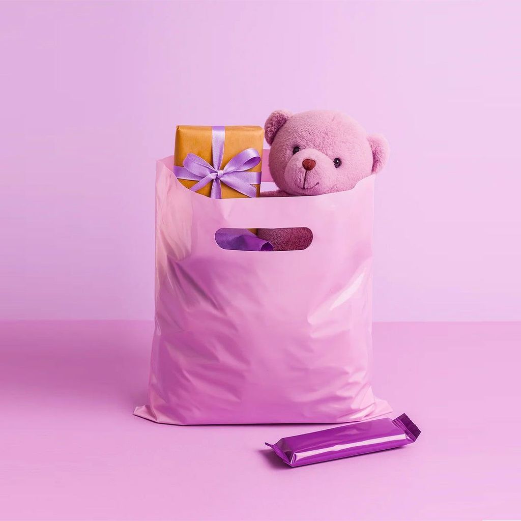 Loot Bags Pastel Purple Color - 10PC - Party and Festive Needs | Buy online on ZillyBuy