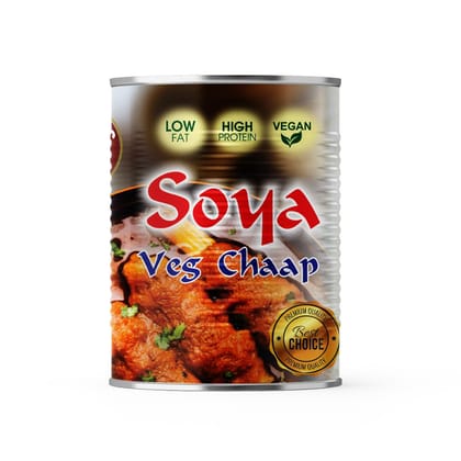 Organic Nation Veg Soya Chaap | High in Protein | Delicious and Nutritious 850g