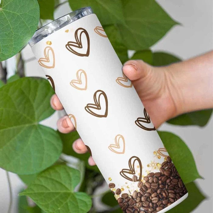 Coffee & Love Metal Tumbler (600ml)