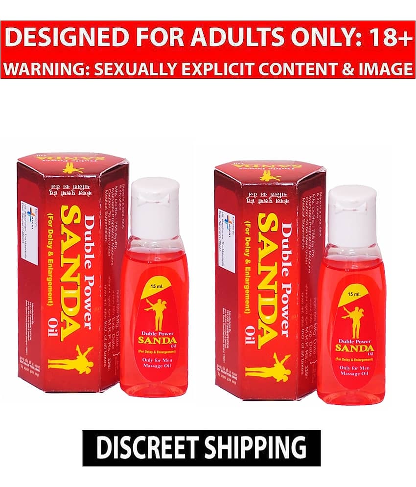 Syan Deals Duble Power Sanda Oil 15 ml Pack Of 2 (Ayurvedic Massage Oil for Men)