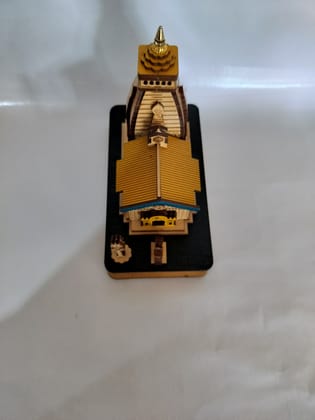 Handcrafted MDF Kedarnath Temple Model