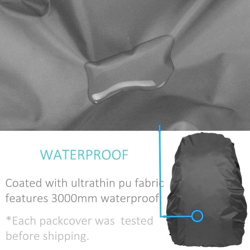 Nylon Waterproof & Dust Proof Rain Bag Cover with Carry Pouch