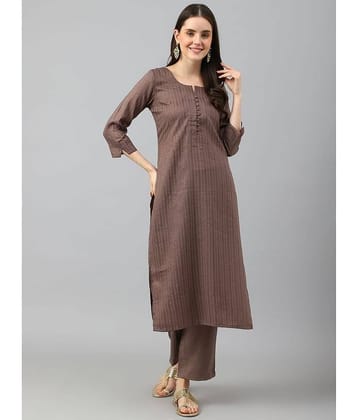 Hritika - Maroon Straight Viscose Women's Stitched Salwar Suit ( Pack of 1 )