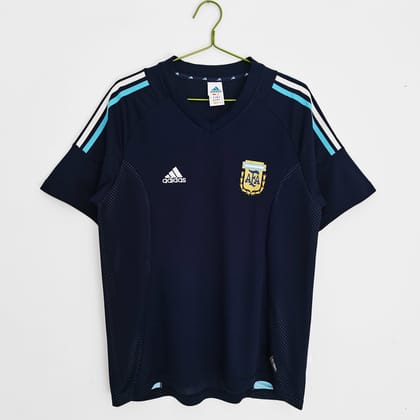 Argentina 2002 Away Retro Jersey-L