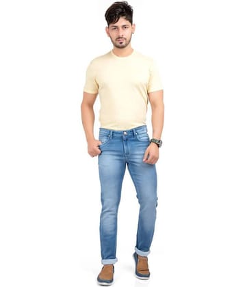 HJ HASASI Blue Regular Fit Jeans
