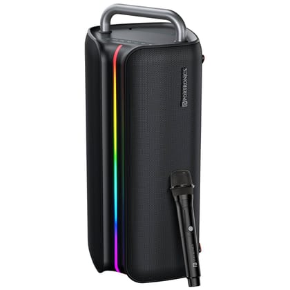 Portronics Nebula X Wireless Karaoke Mic, Upto 6 Hours Playtime, Bass Boost Technology, Type C Fast Charging