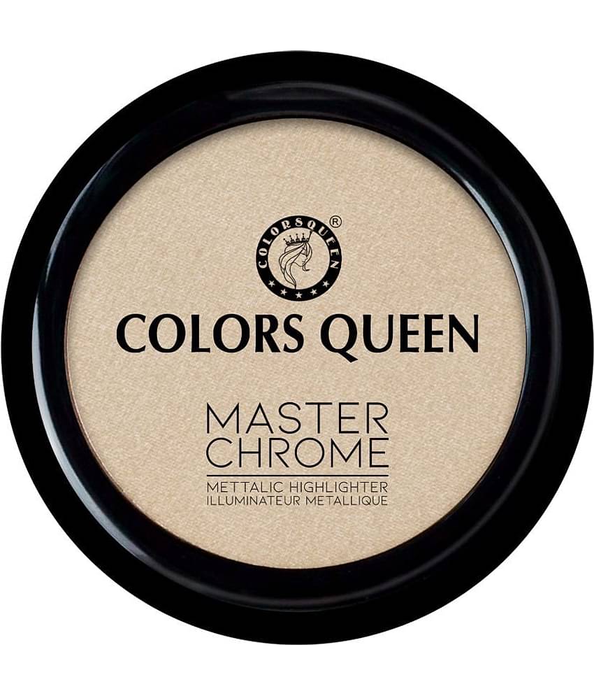 Colors Queen Master Chrome Mettalic Illuminating Highlighter 7.5g, Girl Gotta Slay (Shade - 03)