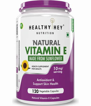 HEALTHYHEY NUTRITION Natural Vitamin E from Sunflower D-Alpha 10 mg