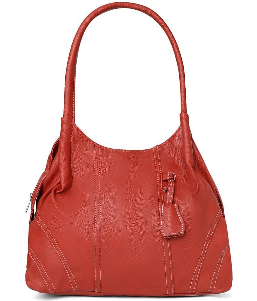 Fostelo - Red PU Shoulder Bag