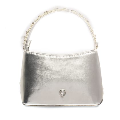 ARMINA MINI BAG-SILVER