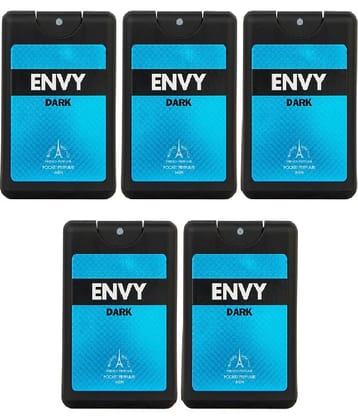 Envy Dark Pocket Perfume - 18ML Each (Combo Pack of 5)