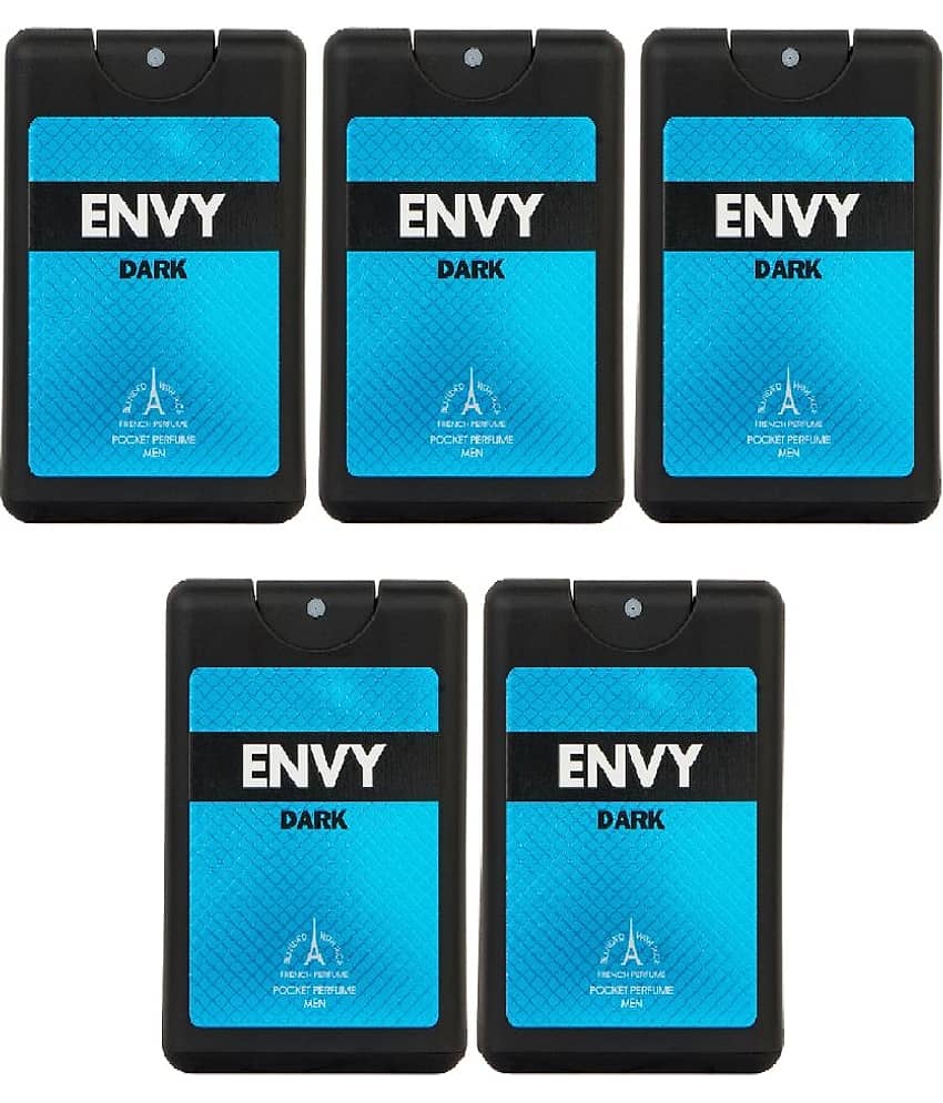 Envy Dark Pocket Perfume - 18ML Each (Combo Pack of 5)