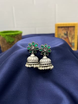Oxidised Jhumka 0009
