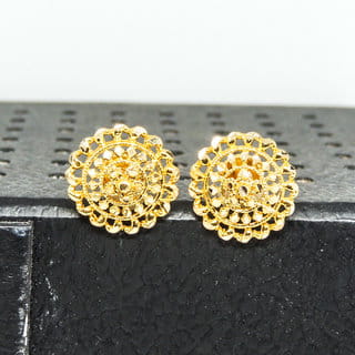 Traditional 1gm gold and micron plated  topps