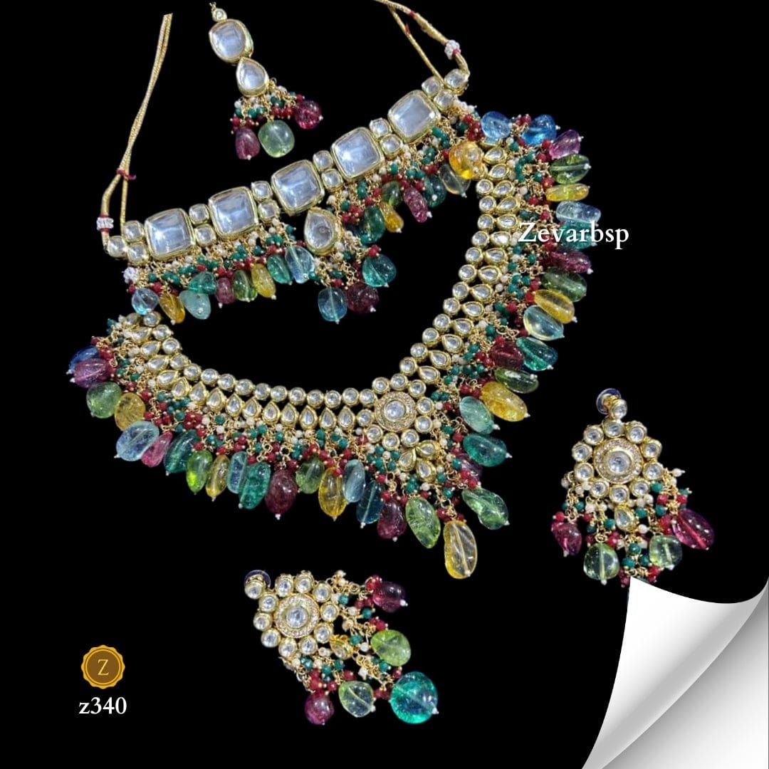 Carnival Dream Kundan Multicolor Necklace