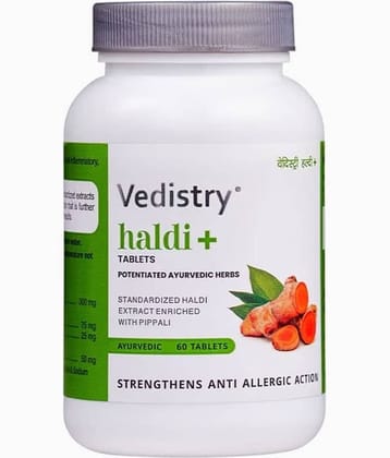 Vedistry Haldi+, Achieve Clear, Acne-Free Skin With The Healing Properties Of Haldi+ (Pack 2)
