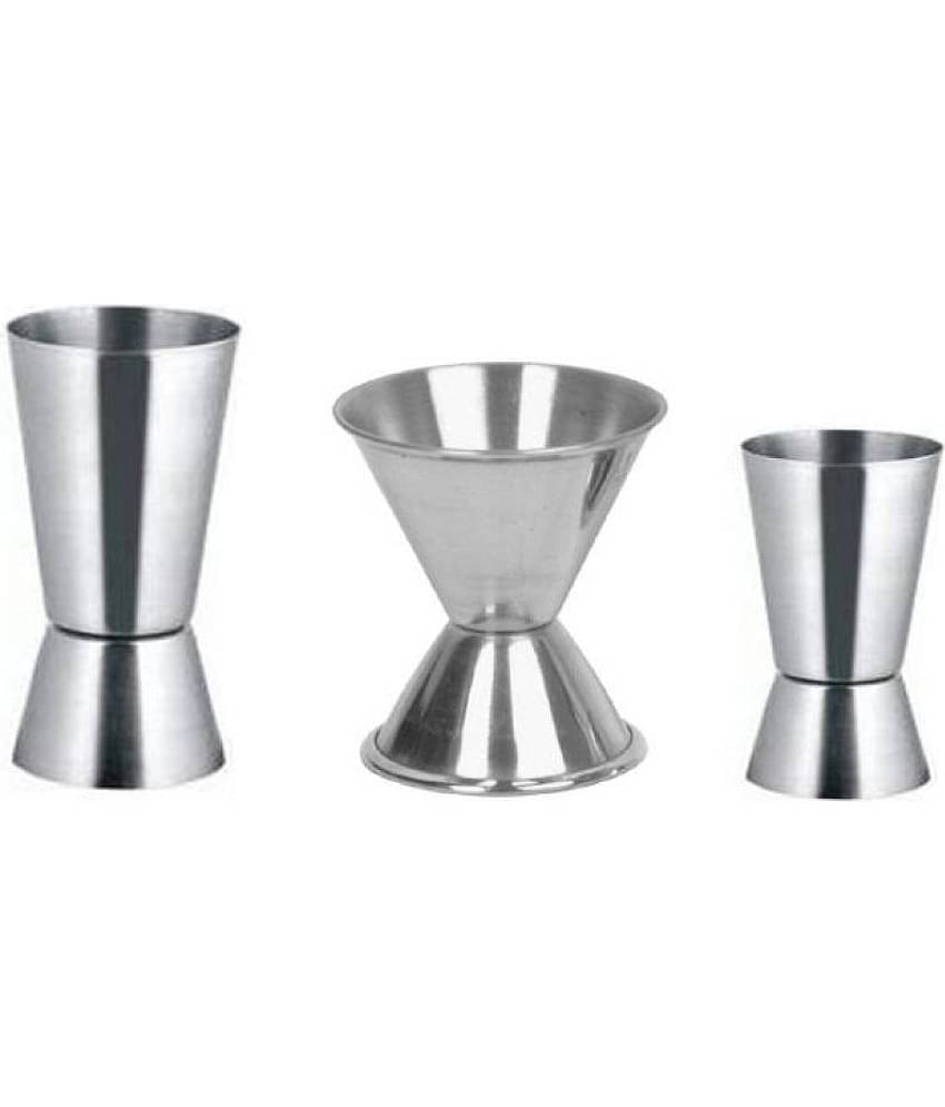 Dynore Steel Stainless Steel Peg Measurer ( Pack of 3 )