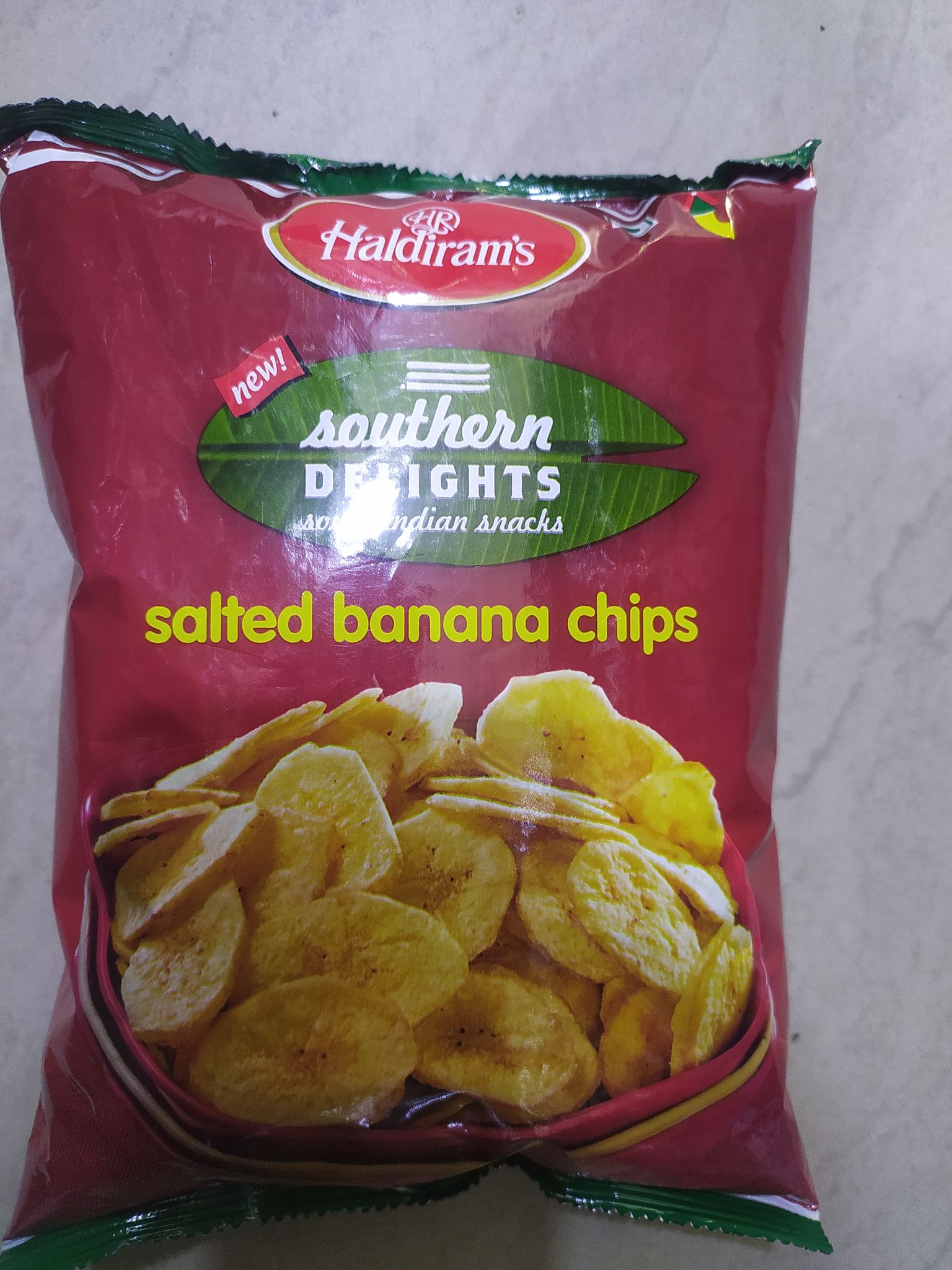 Haldiram's Southern Delights South indian snacks Salted banana chips 