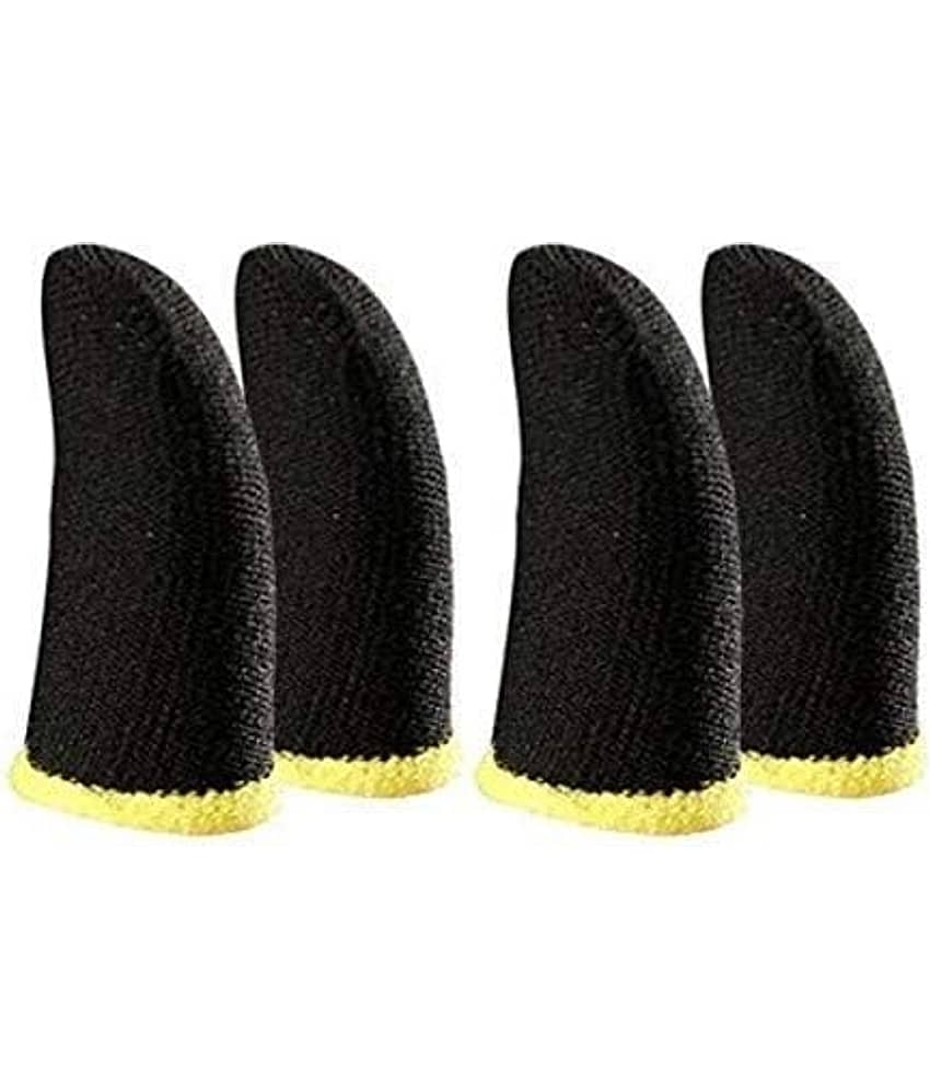 Purple Dust   Pubg Anti-Slip Thumb Sleeve, Slip-Proof Sweat-Proof Professional Touch Screen Thumbs Finger Sleeve for Pubg 2 pairs