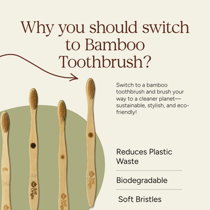 Ultra Soft Bamboo Tooth Brush