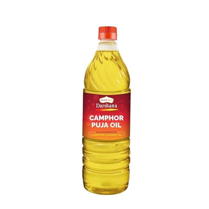 Camphor & Sesame Pooja Oil by Shubhkart 900 ml