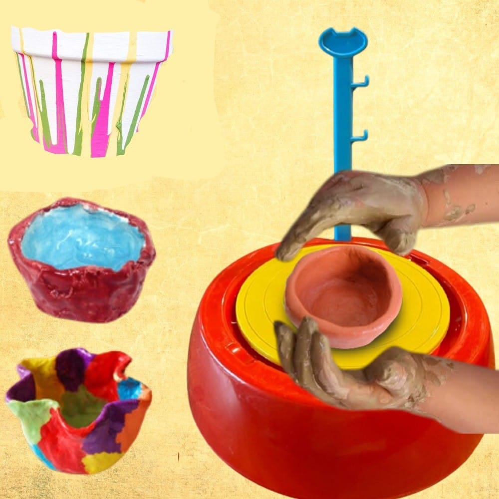 PlayMagic Pottery Wheel Art Set