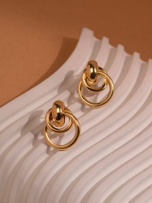 Small Double Tube Earring