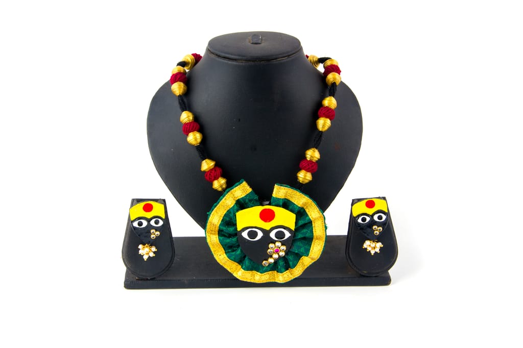 Navratri Special Aadishakti Necklace