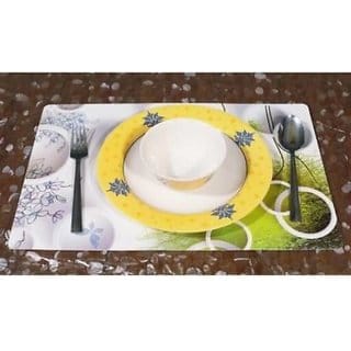 placemats set of 6 pcs/ table mat set of 6 pcs/ dining table placemat set of 6pcs/placemat set of 6 pcs(multicolour