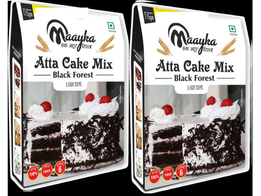 Maayka Atta Black Forest Cake Mix | Pack Of 2