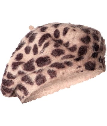 Zacharias Brown Woollen Women's Cap ( Pack of 1 )