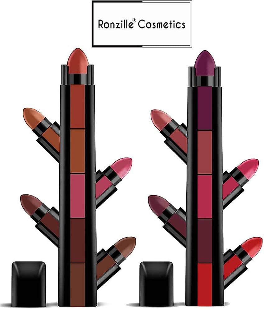 Ronzille-Set Of 2, 5 In 1 Lipstick ,20G