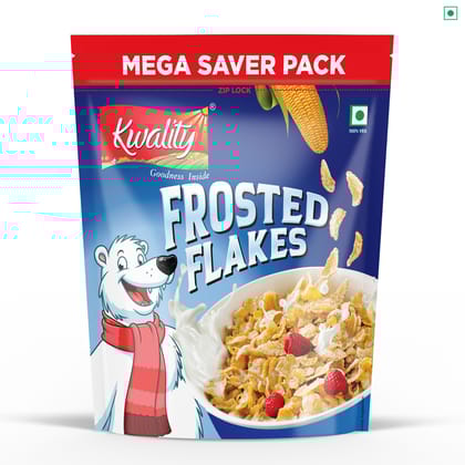 Kwality Frosted Flakes Pouch (1000 g) 