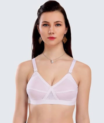 Eve's Beauty Cotton Non Padded Women's Everyday Bra ( White )