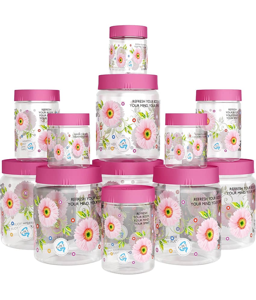 G-Pet Print Magic PET Food Container Set of 12 1500 mL