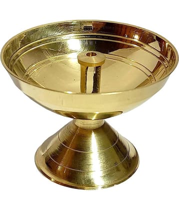 A & H ENTERPRISES - Aarti Diya PYALI Diya 1 Piece ( Pack of 1 )