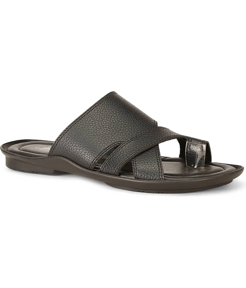 Bata - Black Men's Sandals