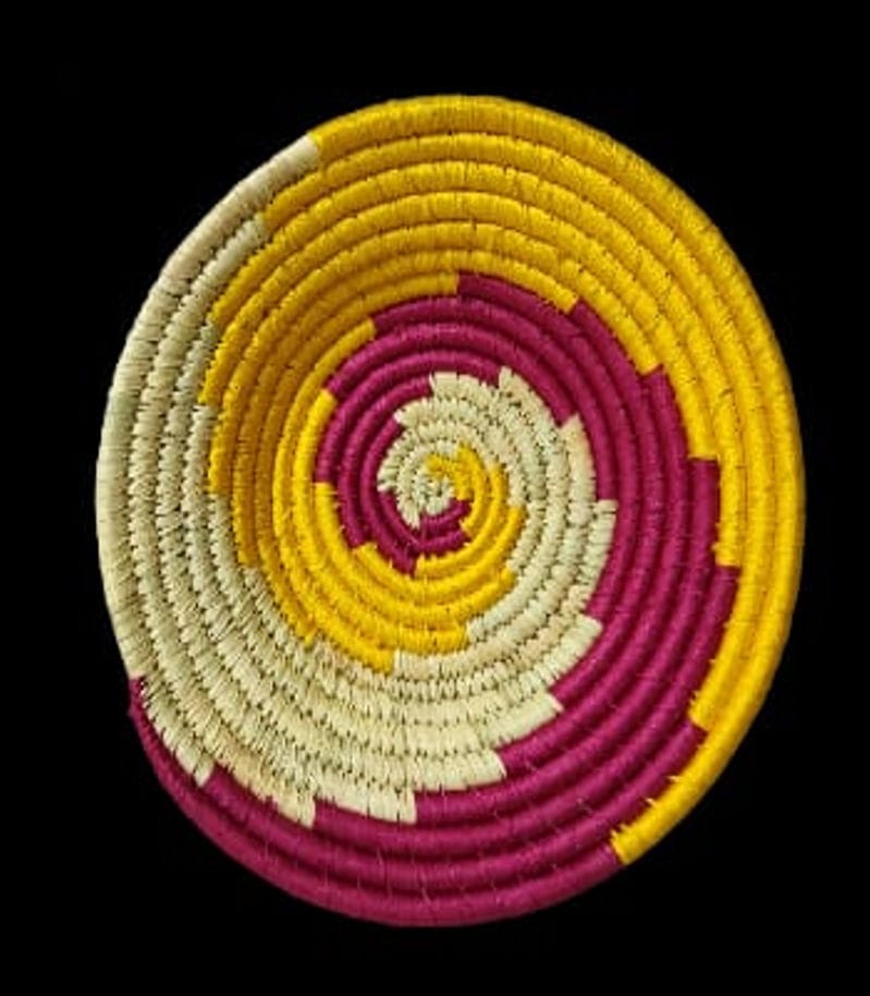 Sabai Grass Wall Plate 0003