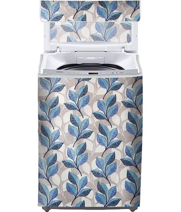 E-Retailer Single Polyester Black Washing Machine Cover for Universal 7 kg Top Load