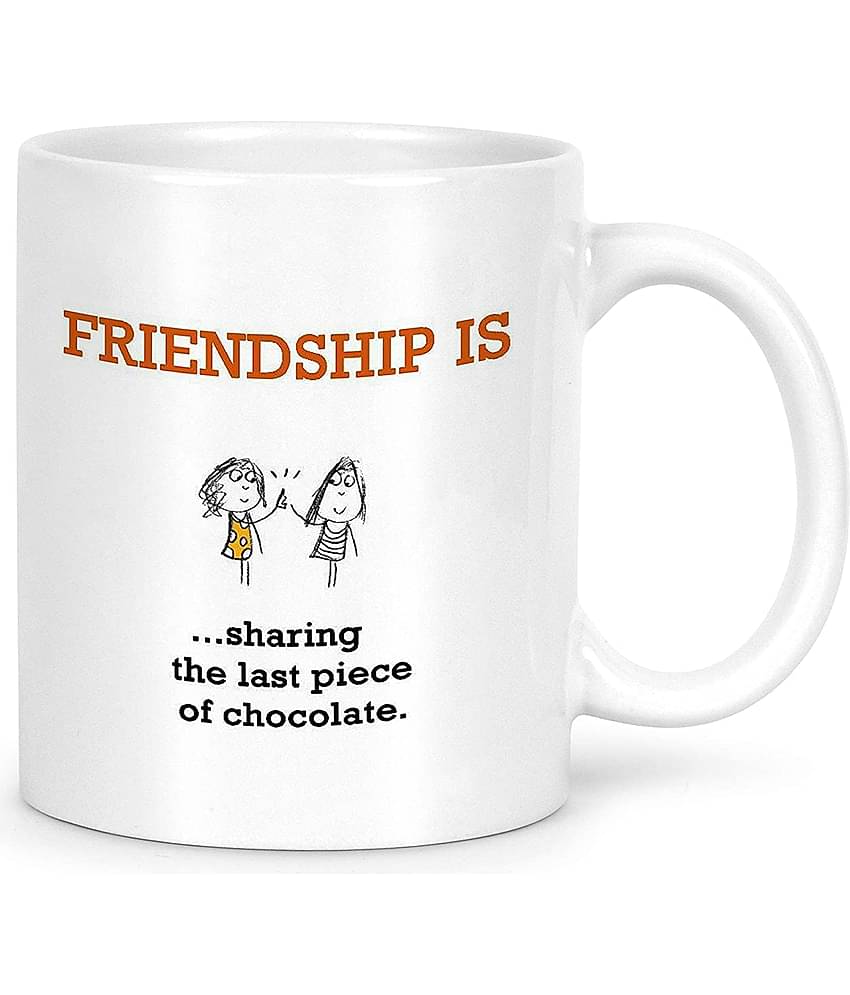 Idream Quote Printed Ceramic Coffee Mug 1 Pcs 330 mL