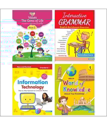 Self Enhancement Workbooks for Students Grade 1 Combo Book Set (Set of 4)