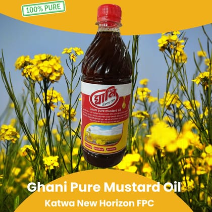 Ghani Pure Mustard Oil, 500 Ml