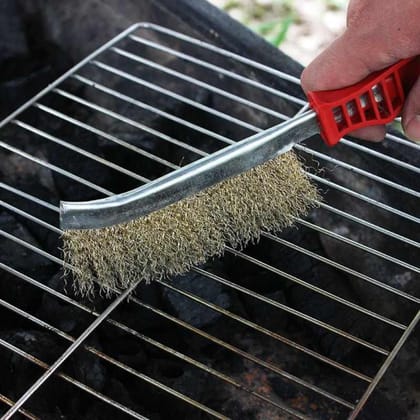 Stainless steel wire hand brush metal cleaner rust paint removing tool