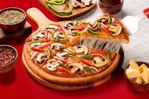 Korean Veggie Farmhouse Pizza