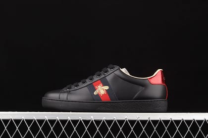 GUCCIWmns Ace Bee - Black-Euro 36
