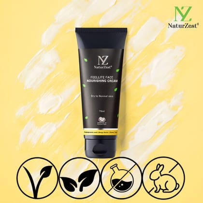 NaturZest Feellite Face Nourishing Cream, 70 gm