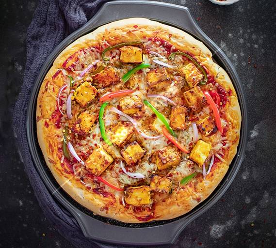 Medium Kadhai Paneer Tikka Pizza