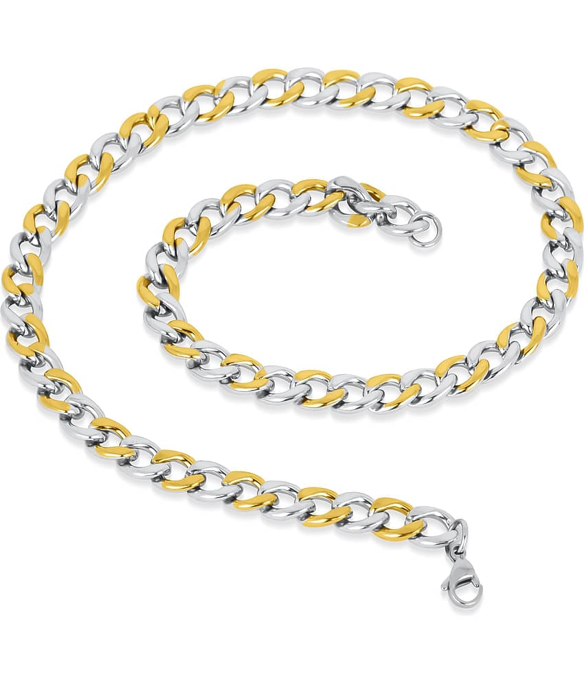 FASHION FRILL - Gold Plated Chain ( Pack of 1 )