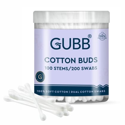 GUBB Paper Stick Cleaning Cotton Ear Buds