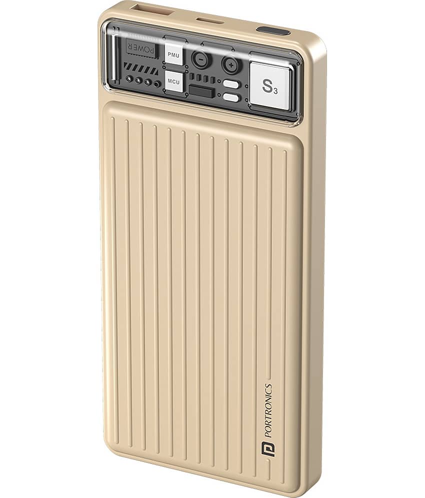 Portronics 10000 -mAh 5V/2A Li-Polymer Power Bank